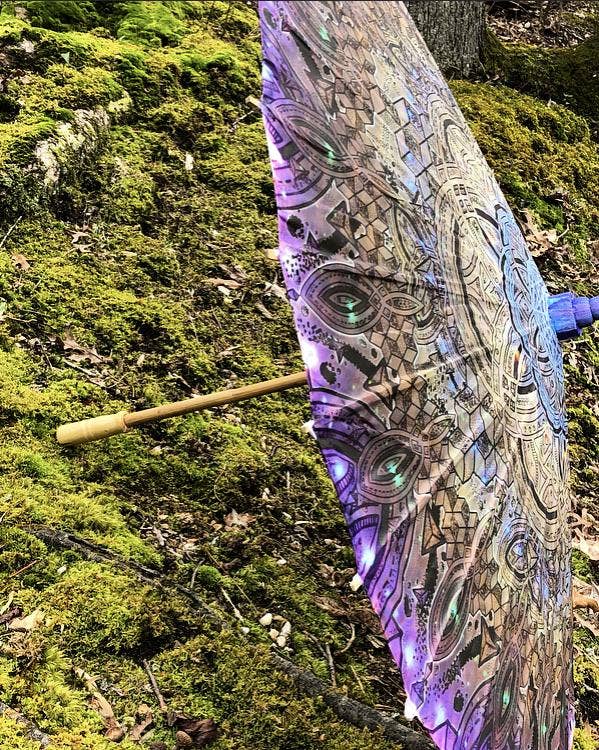 Enlighten – Großhandel Regenschirm – Unisex – Botanische Allwissenheit Parasol6