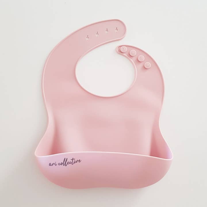 Silicone bib blossom for wholesale by Ari Collective