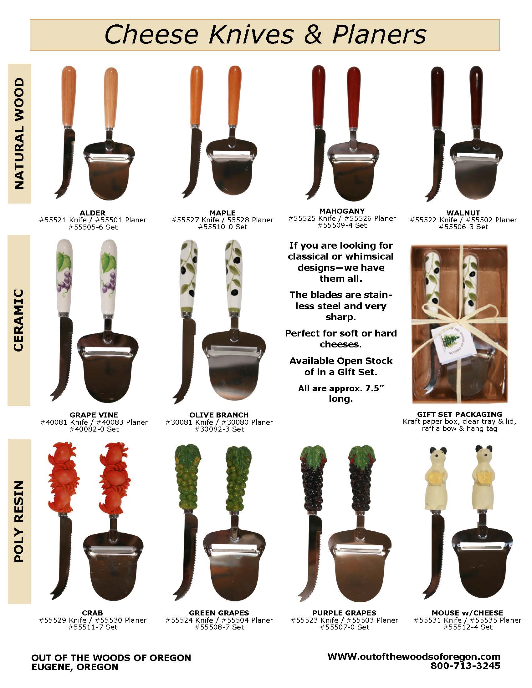 Out of the Woods of Oregon - Wholesale Cheese Board - California State Shaped Serving Board with Knife4