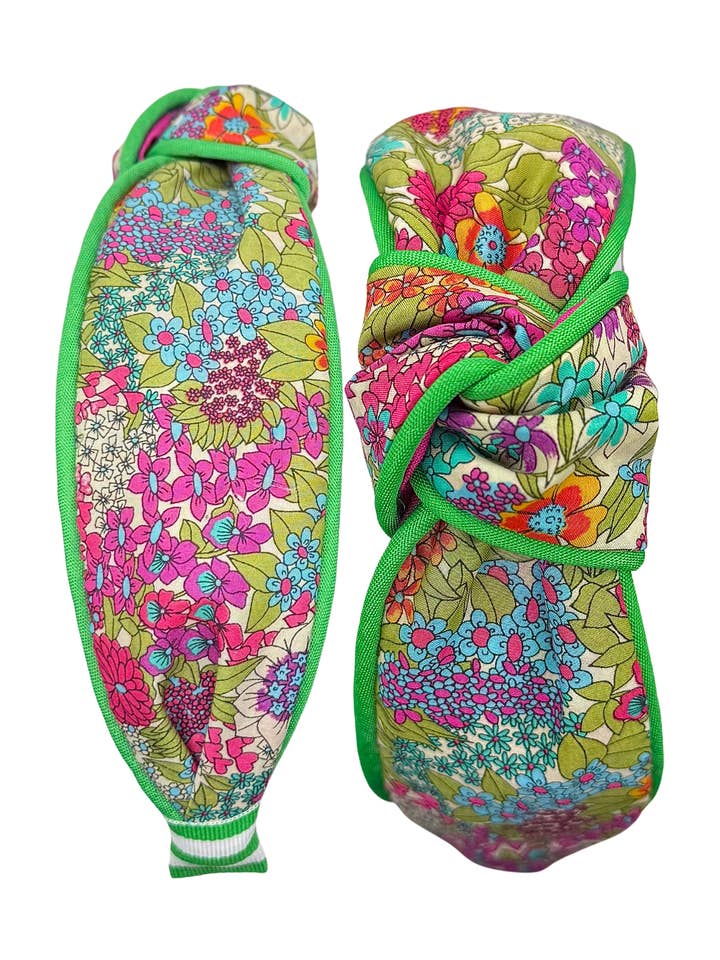 Ljusa sommaren med grön passpoal - Liberty Of London för wholesale av Pretty Happies