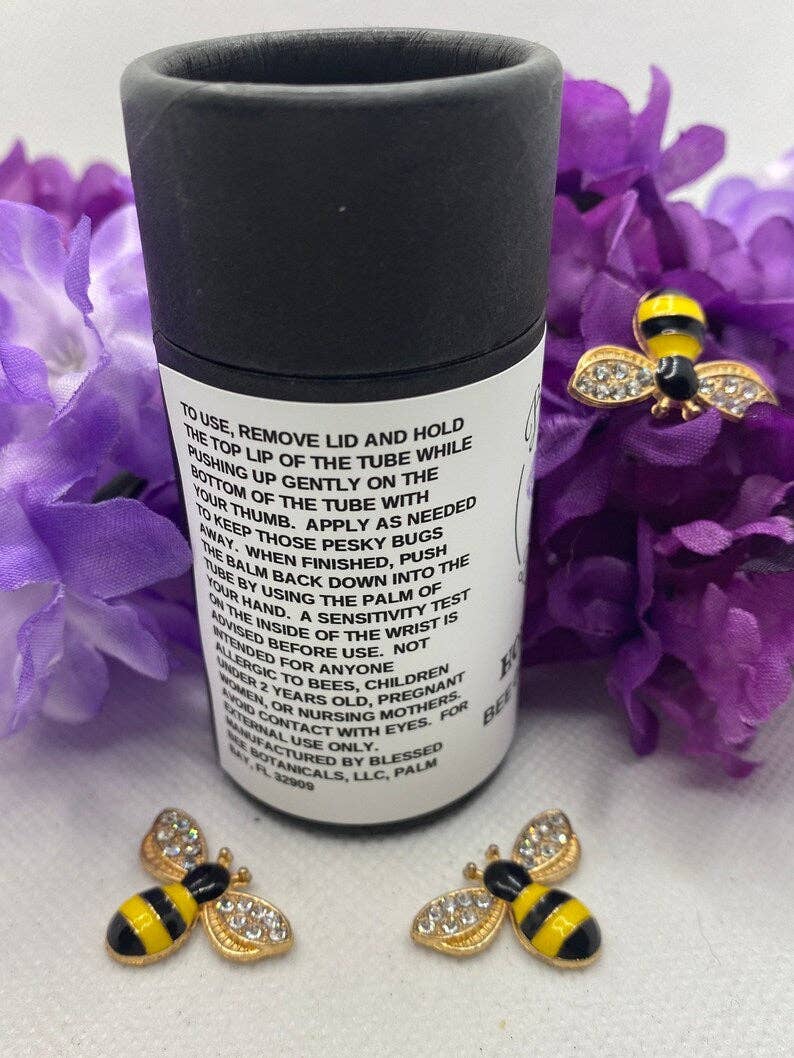 Blessed Bee Botanicals - Wholesale Insect Repellent - Bee Gone Bug Balm |  Organic Kids Insect Repellent3