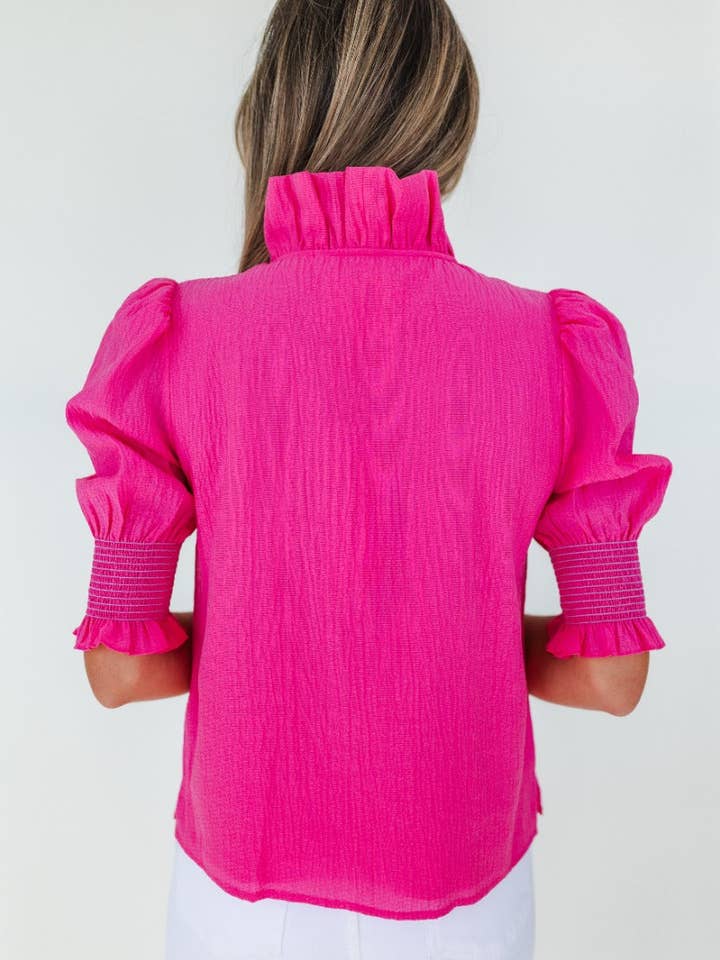 Mary George - Wholesale Button Down Shirt - Women's - Harper Top14