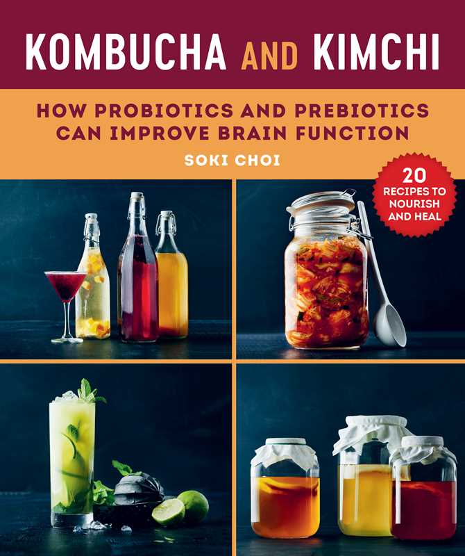 Simon & Schuster - Wholesale Cookbooks & Food - Kombucha and Kimchi by Dr. Soki Choi0