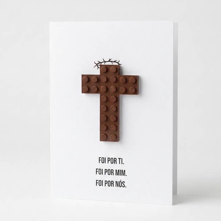 Postkort gjort med LEGO-bitar - påsk för wholesale av BRICKS