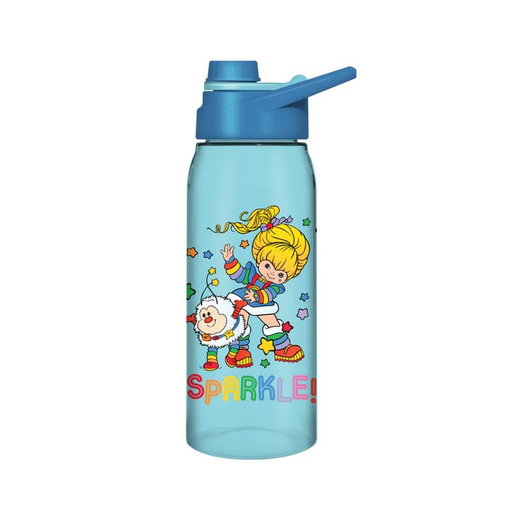 Bouteille d'eau Rainbow Brite RB Twink Sparkle 28oz avec couvercle à vis pour la vente par Silver Buffalo