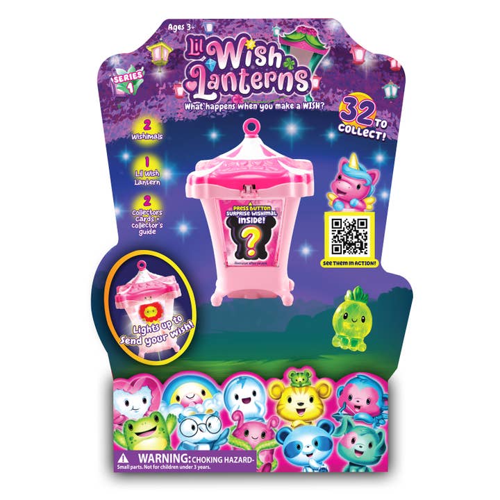 Lil Wish Lanterns - Wholesale Light-Up Toy - Kids & Baby - Lil Wish Lanterns Starter Pack with Lantern and 2 Wishimals