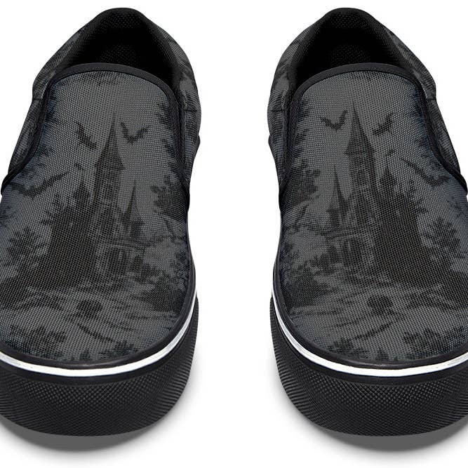 Witchwood Bags - Wholesale Slippers – Women's - Slip On Shoes - Gothic Toile de jouy1