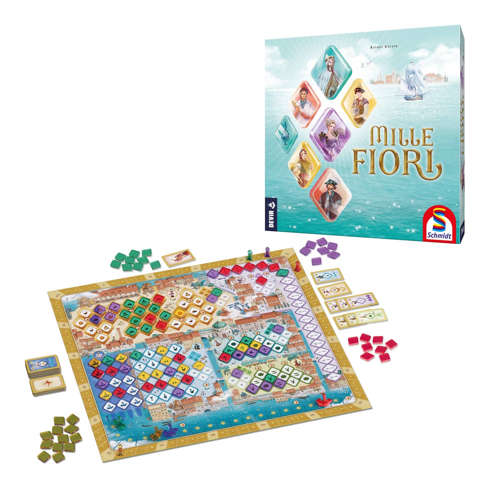 Devir Games - Wholesale Board Game - Mille Fiori (USA Sales Only)1