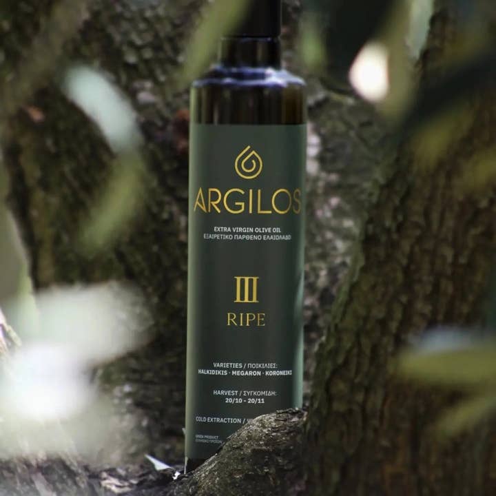 ARGILOS - Wholesale Olive Oil - ARGILOS III RIPE Greek Extra Virgin Olive Oil (500ml)10
