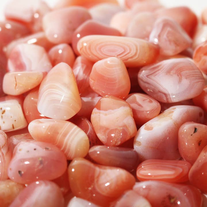 Stonebridge Imports - Wholesale Spiritual Stone/Crystal - Apricot Agate Tumbled Stones1