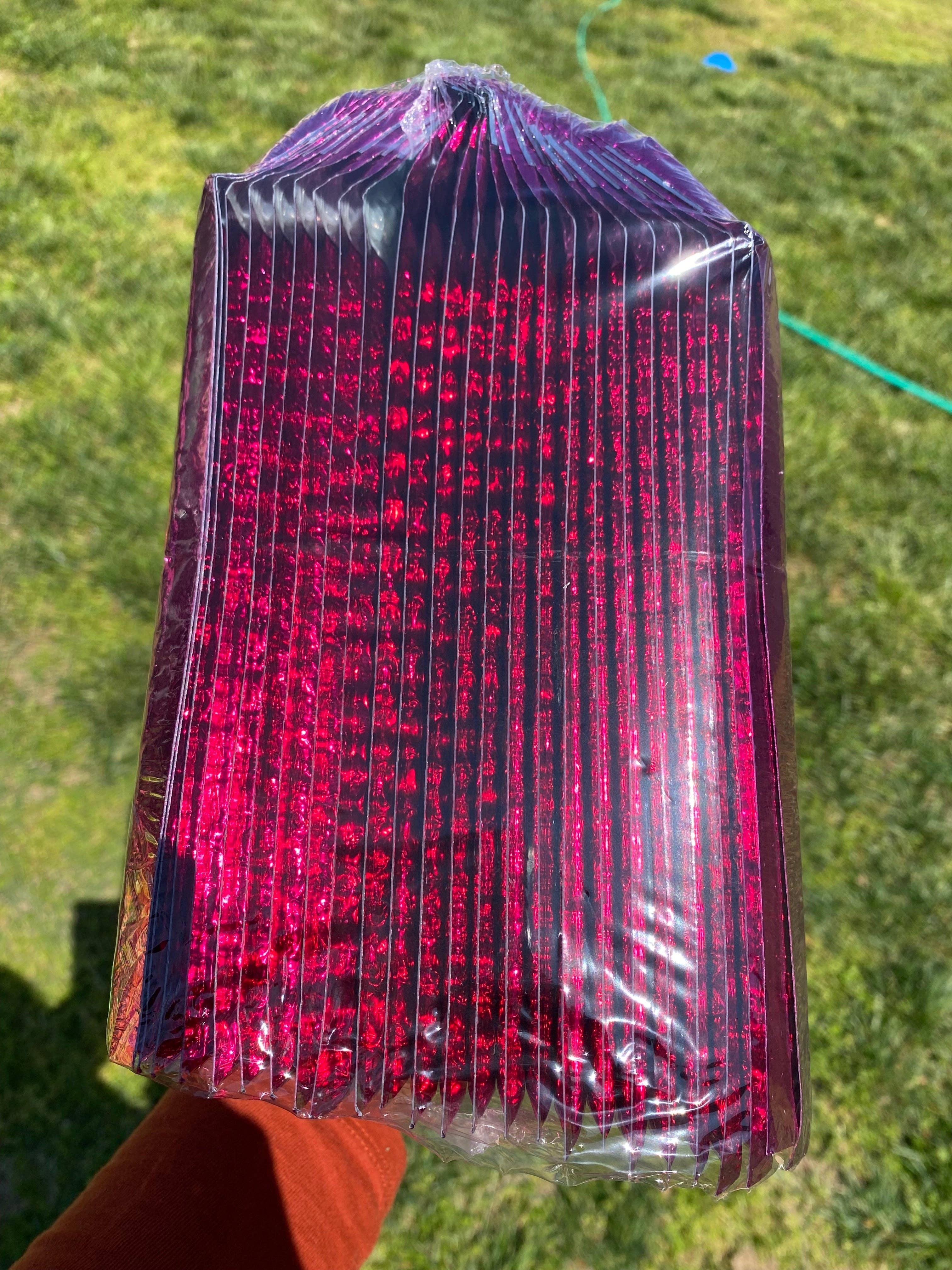 MaddieMayShop - Vente Enveloppe - Lot de 25 enveloppes matelassées métalliques rose vif (4x8) – auto-adhésives, légères et résistantes à l'eau6