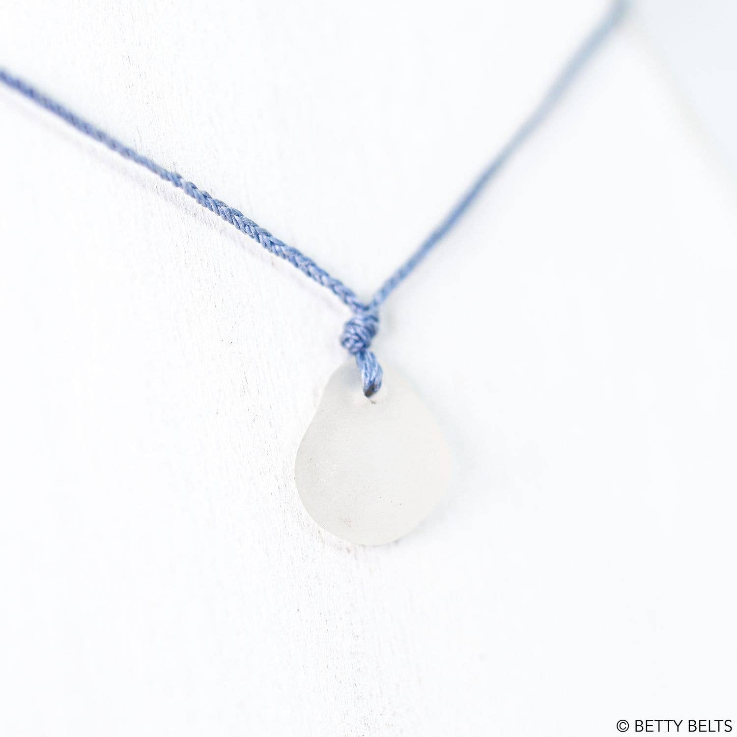 Betty Belts | Ocean Lovers® - Wholesale Pendant/Charm Necklace - Maddie Genuine Sea Glass Necklace5