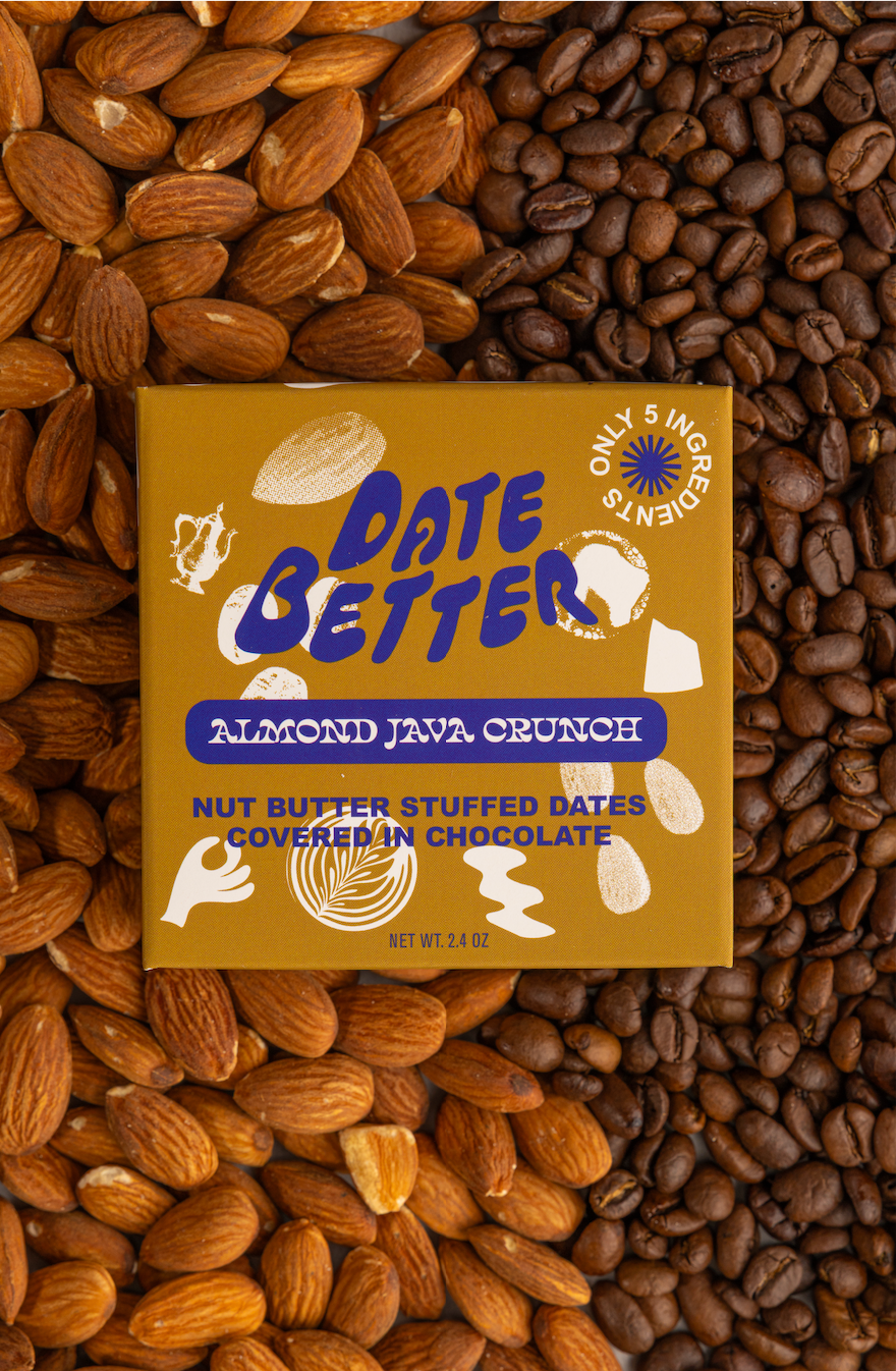 Date Better Snacks - Vente Friandises enrobées de chocolat - Amande Java Croquante2