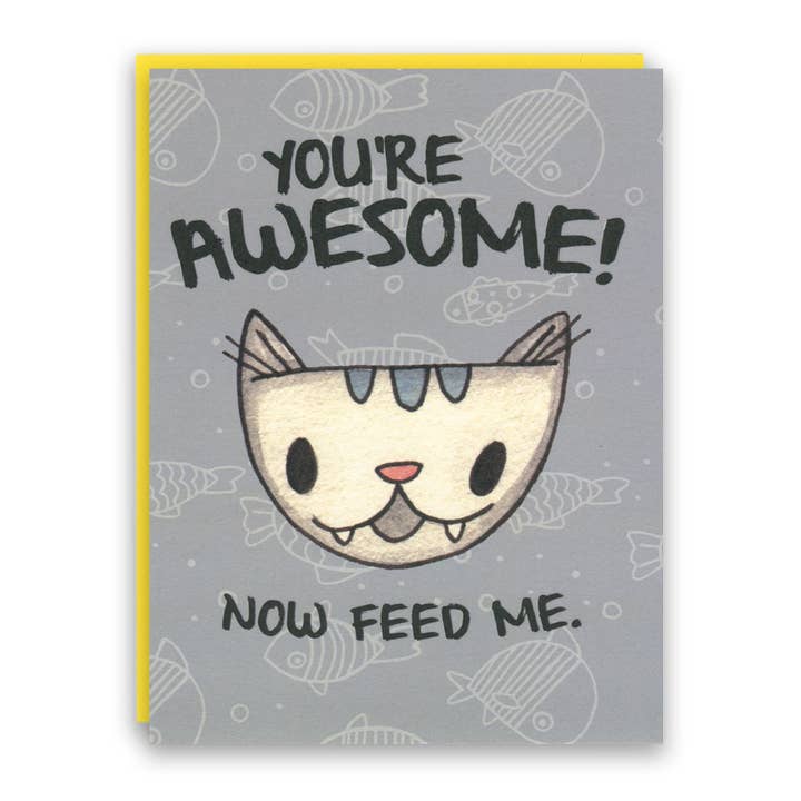 Du bist großartig! Karte für den Großhandel von Cat People Press