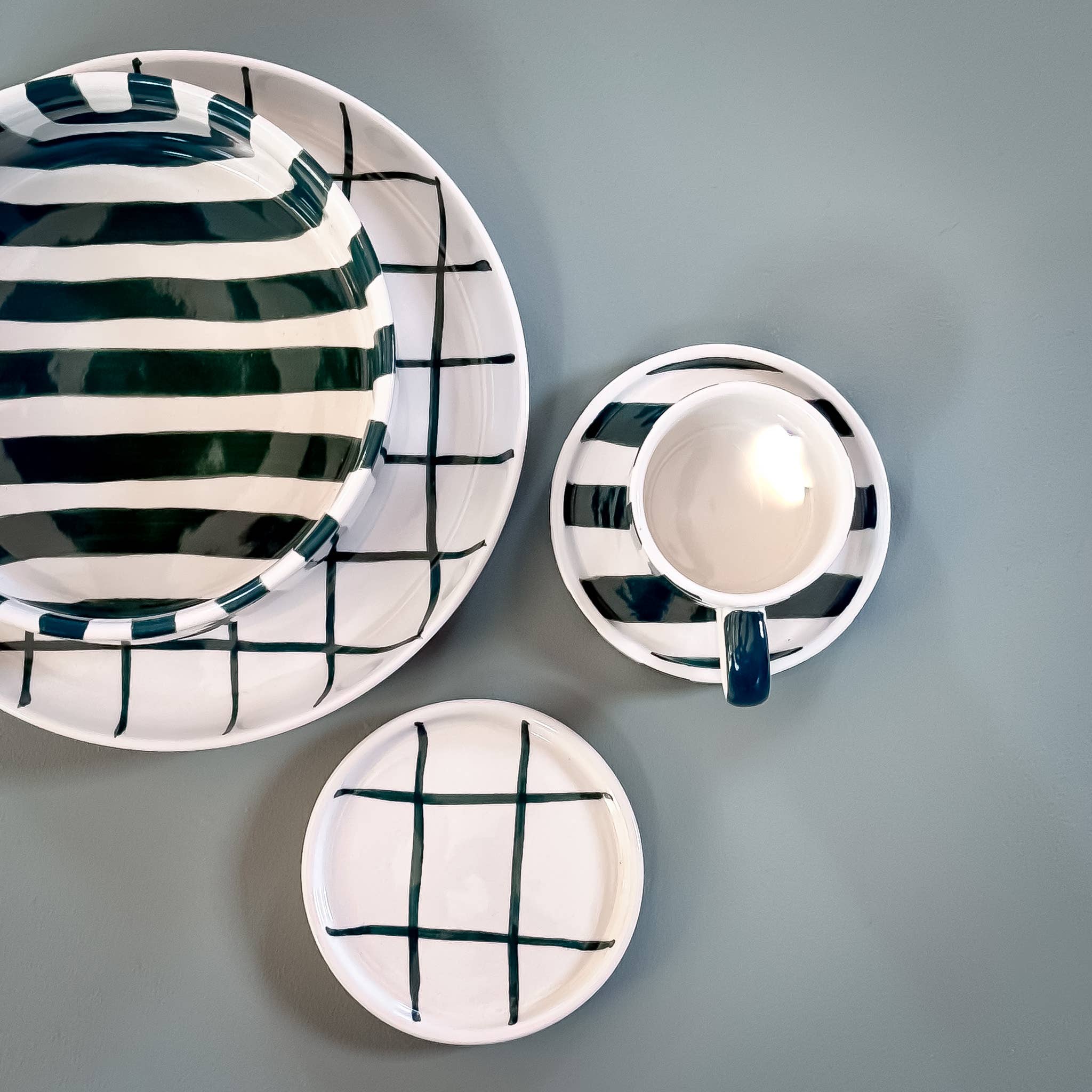 Magazin Minori - Vente Bol - Bol Stripes - vert doux5