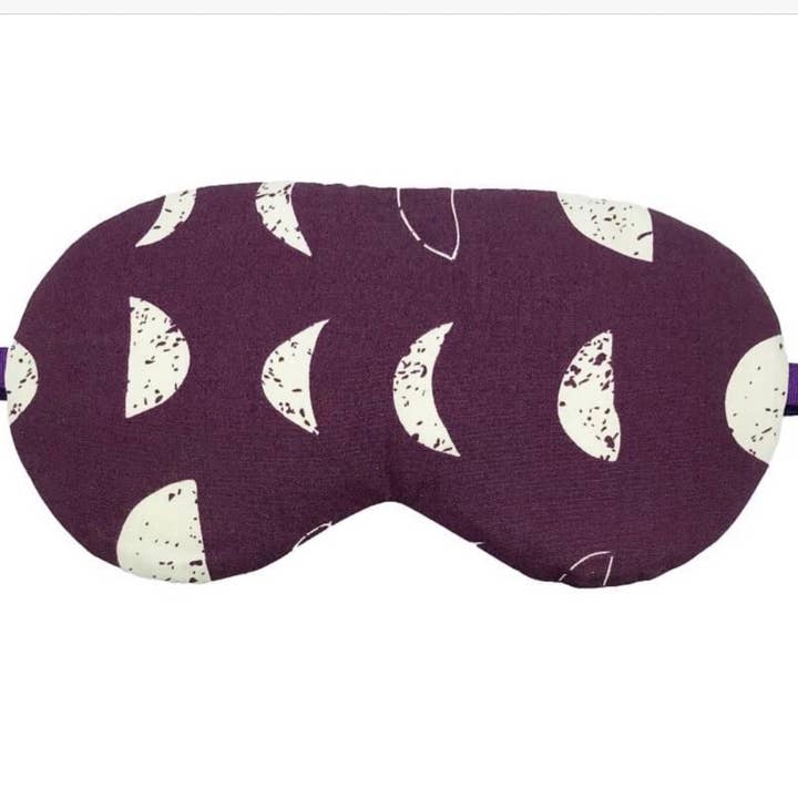 Plum Moon Dance - weighted Crystal Sleep Mask for wholesale by Sleep Crystals