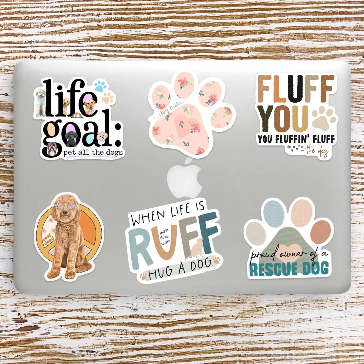 Scenic Route Design Co. - Wholesale Sticker - Dog Life Goal Pet Dogs Sticker1