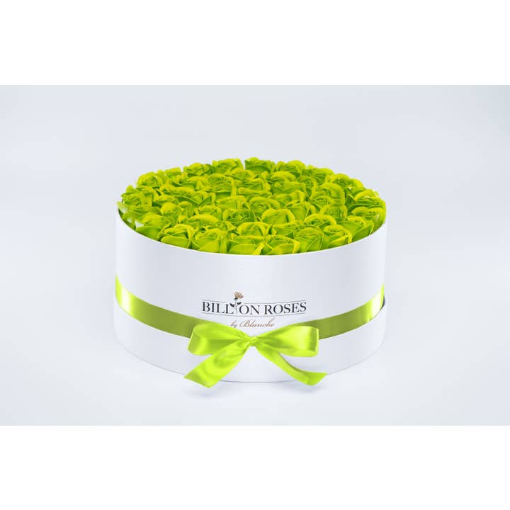 Billion Roses by Blanche - Wholesale Artificial Flowers - Große und Weiße Box mit Ewigen Rosen33