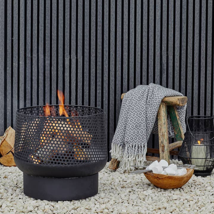 Ivyline - Wholesale Vuurschaal/terrashaard - Vuurkorf van Buttermere Metal Basket voor buiten2
