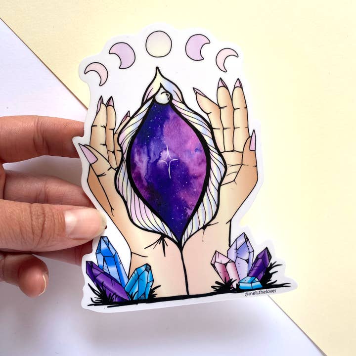 Stickers Waterproof Vinyl - Yoni Portal for wholesale by Meli TheLover
