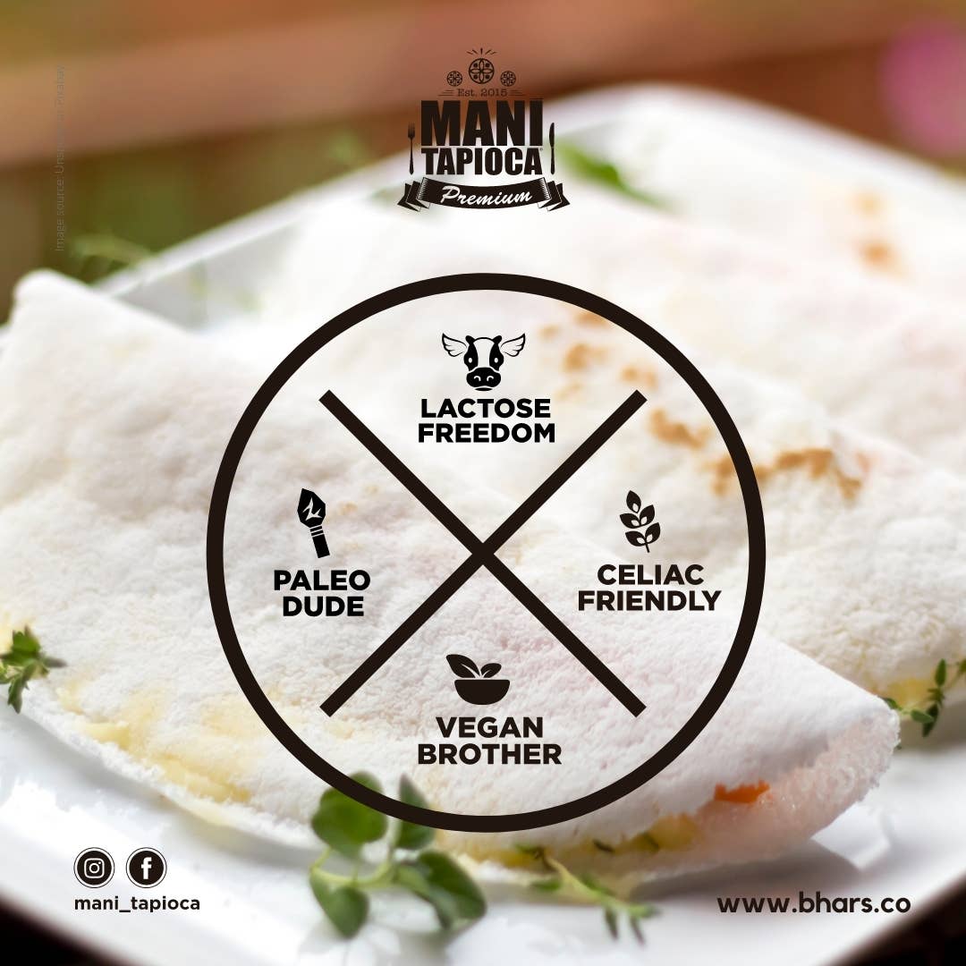 Bhars Foods - Wholesale Bread Mix - Mani Tapioca - Hydrated Cassava Starch - 500g6