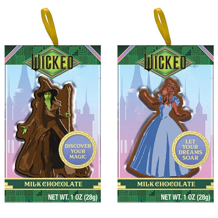 WICKED THEME CHOCOLATE ONAMENTS for wholesale by Gotta Get It Gifts