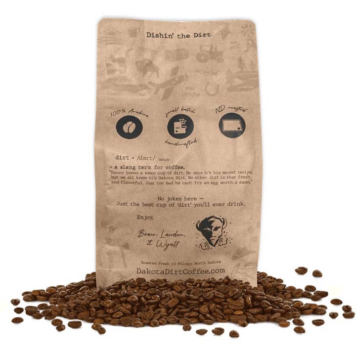 Dakota Dirt Coffee Company - Wholesale Ground Coffee - Medium Costa Rican Ground Coffee