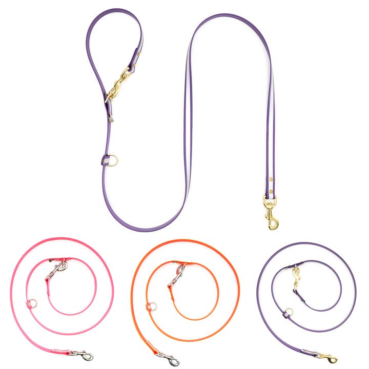 Hands Free Dog Leash - Reflective Waterproof Biothane Lead for wholesale by Mimi Green