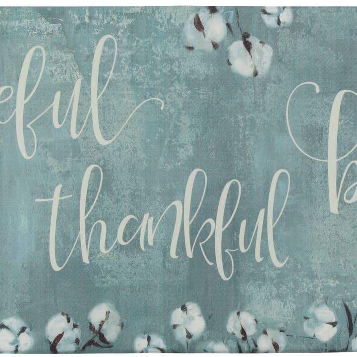 J&V TEXTILES - Wholesale Floor Mat - Grateful Thankful Bless Anti-Fatigue Memory Foam Kitchen Mat