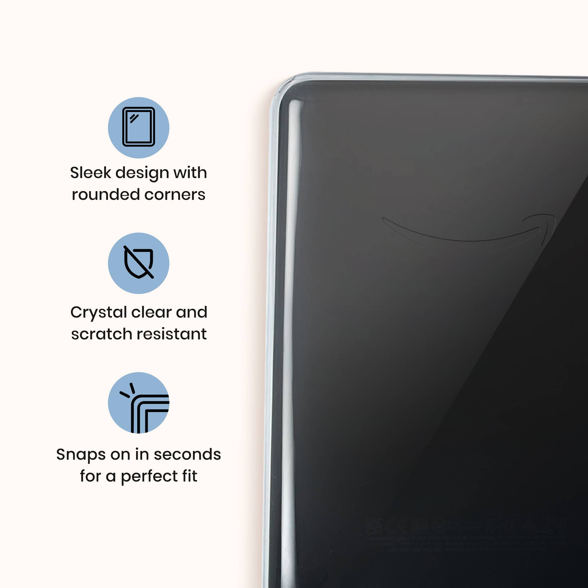 Strapsicle – wholesale Laptop/tablet case – Unisex – Clear Kindle Case3