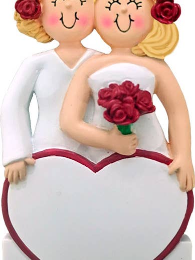 Mariage du même sexe : Femme, Blonde pour la vente par Ornament Central