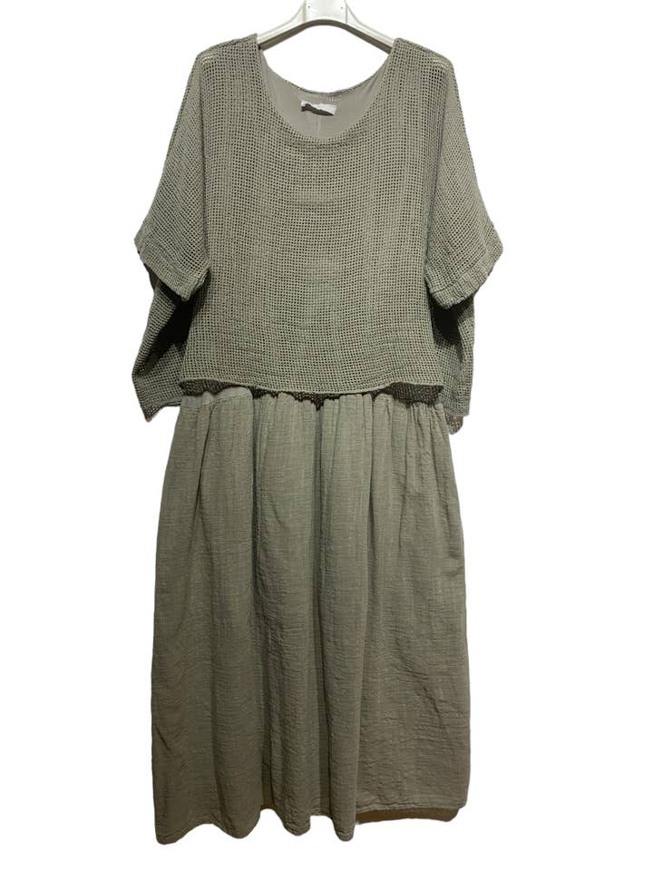 la maison des fibres naturelles – Vestido - Mulher por atacado – Vestido 19056 100% algodão41