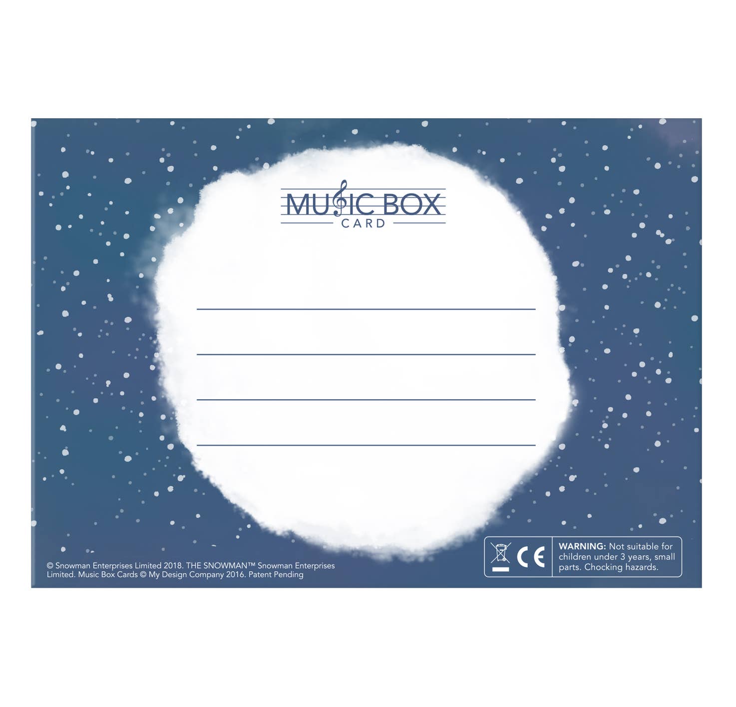 My Design Collections – Großhandel Weihnachtskarte – Die Schneemann-Spielux-Karte3