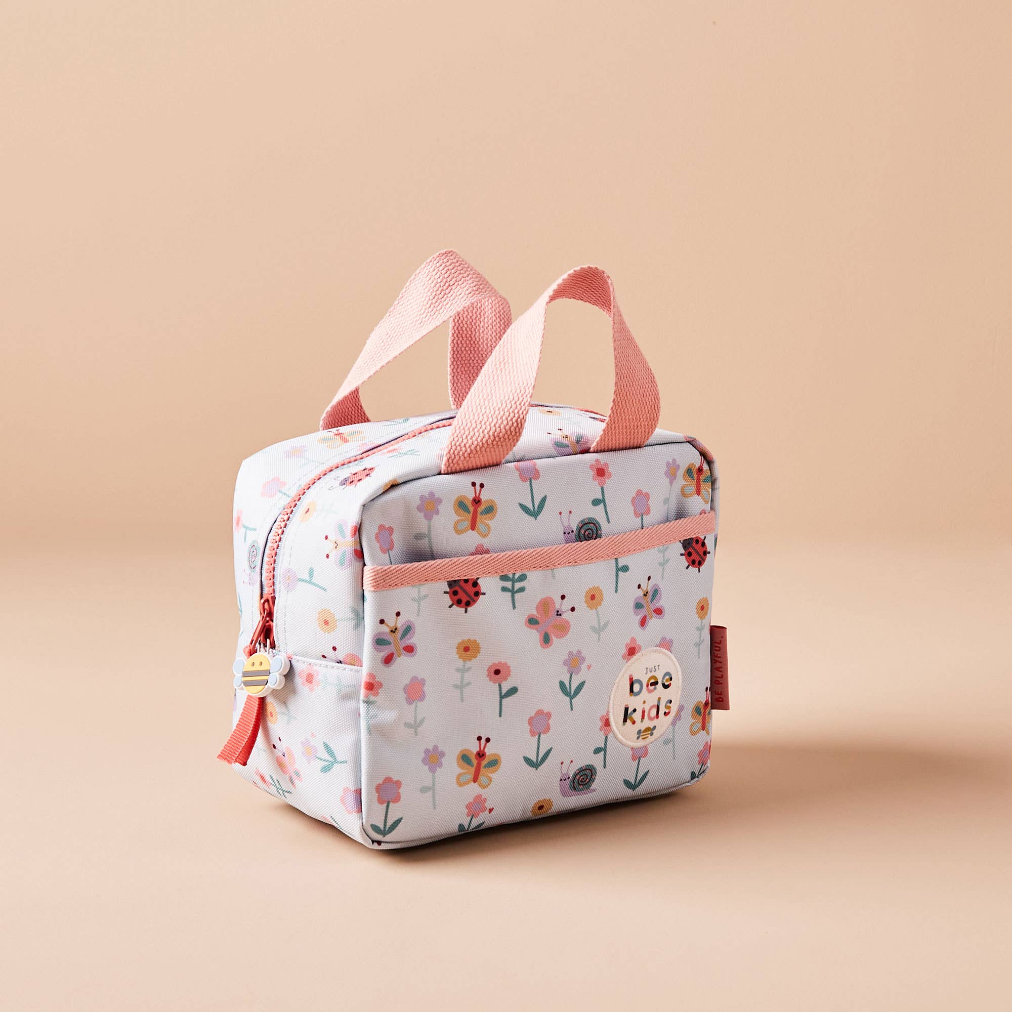 Just Bee Kids – wholesale Lunch bag/box – Kids – Just Bee Kids Floral Garden Insulated Lunch Bag
