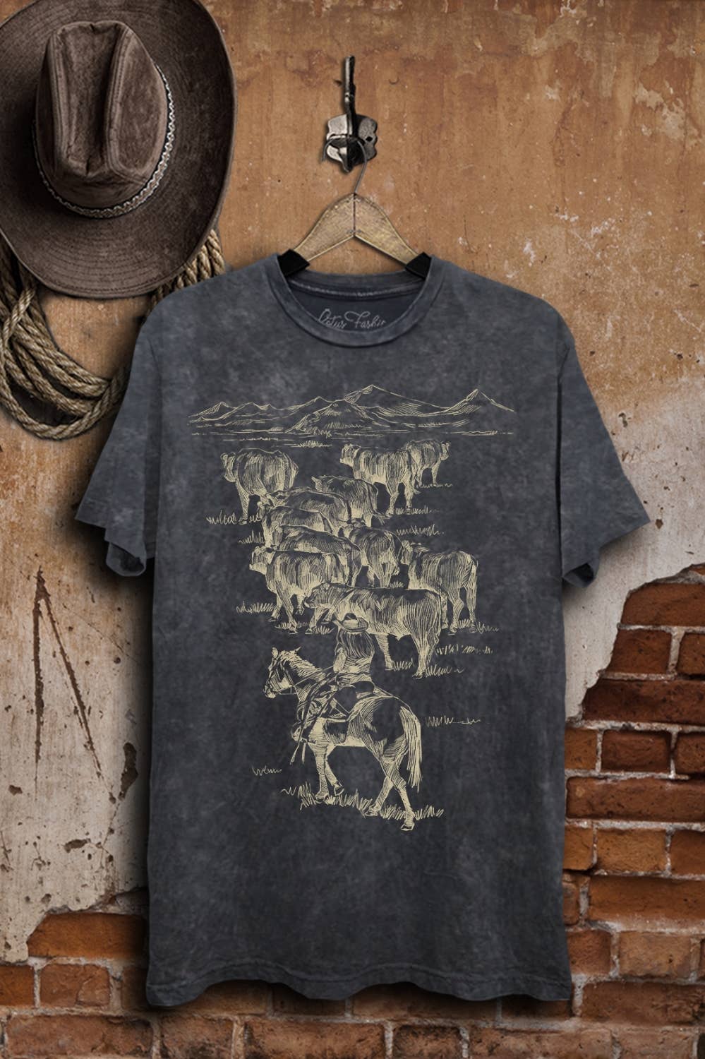 Lotus Fashion Collection - Wholesale T-Shirt (Graphic) - Women's - Ranch Life Graphic Top6