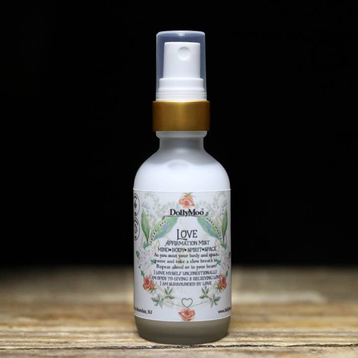 Love Affirmation Spray for wholesale by DollyMoo