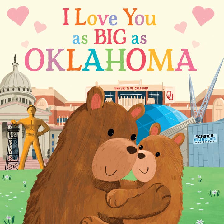 Sourcebooks - Wholesale Baby & Toddler Book (0-2) - I Love You as Big as Oklahoma (BB)