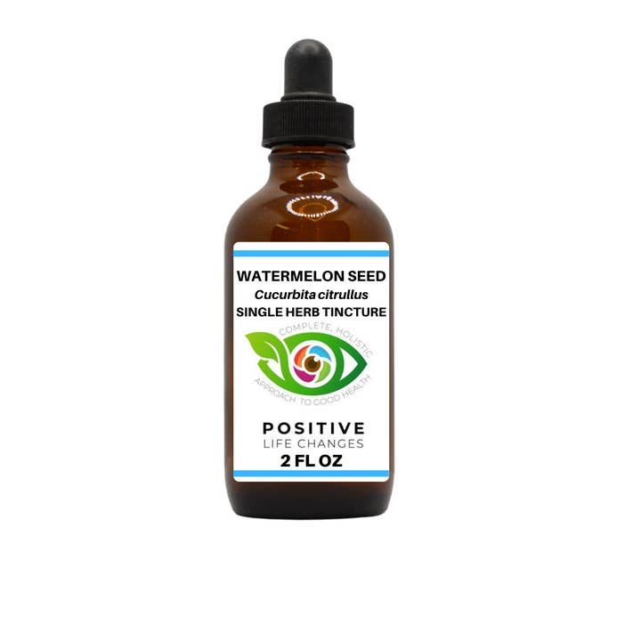 Watermelon Seed Single Herb Tincture for wholesale by Positive Life Changes, LLC