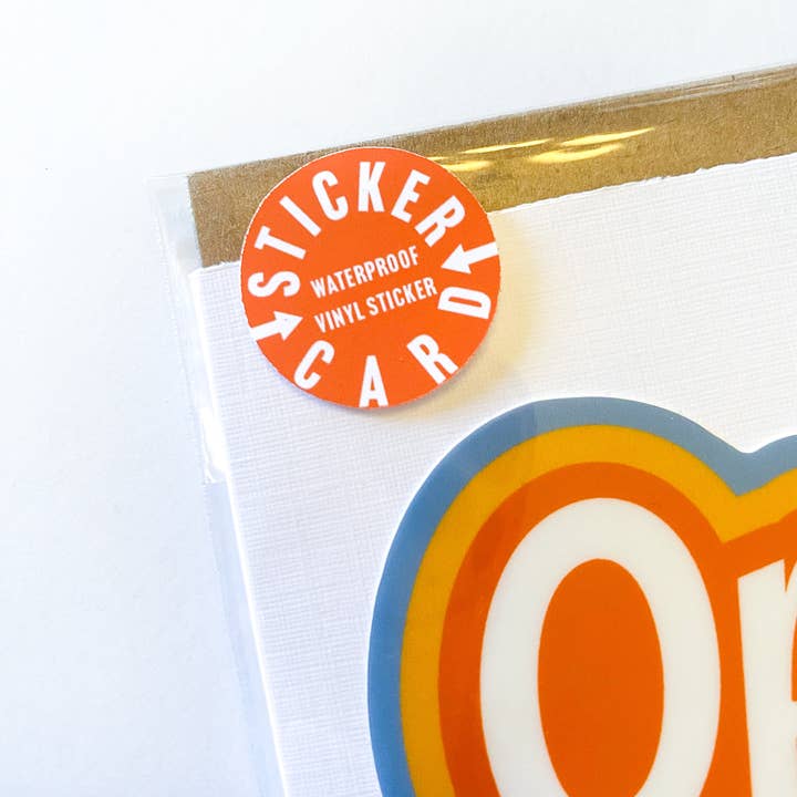 Bottlebrush Graphics – Cartão de saudação diária por atacado – Saudações do Wisconsin (Cartão + Adesivo Vinil!)3