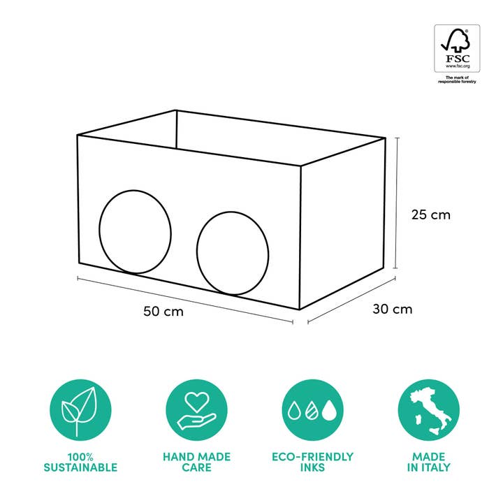 Rippotai - Wholesale Christmas Decoration - Eco-friendly Cardboard Christmas Train - Customizable Locomotive and Wagons10