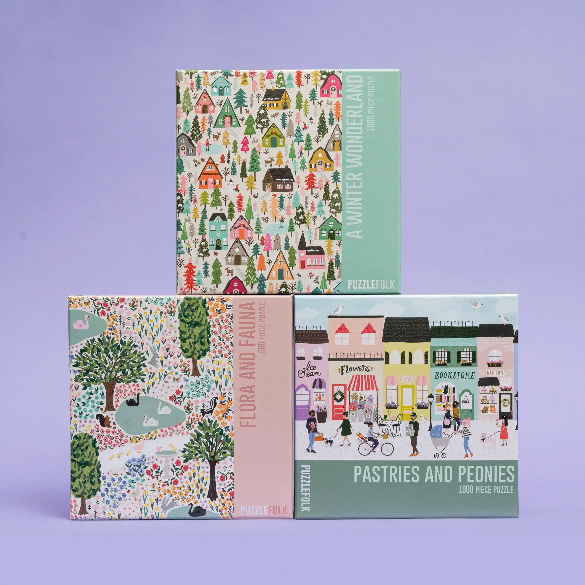 Puzzlefolk - Wholesale Puzzle - Adult - Pastries & Peonies 1000 piece puzzle3