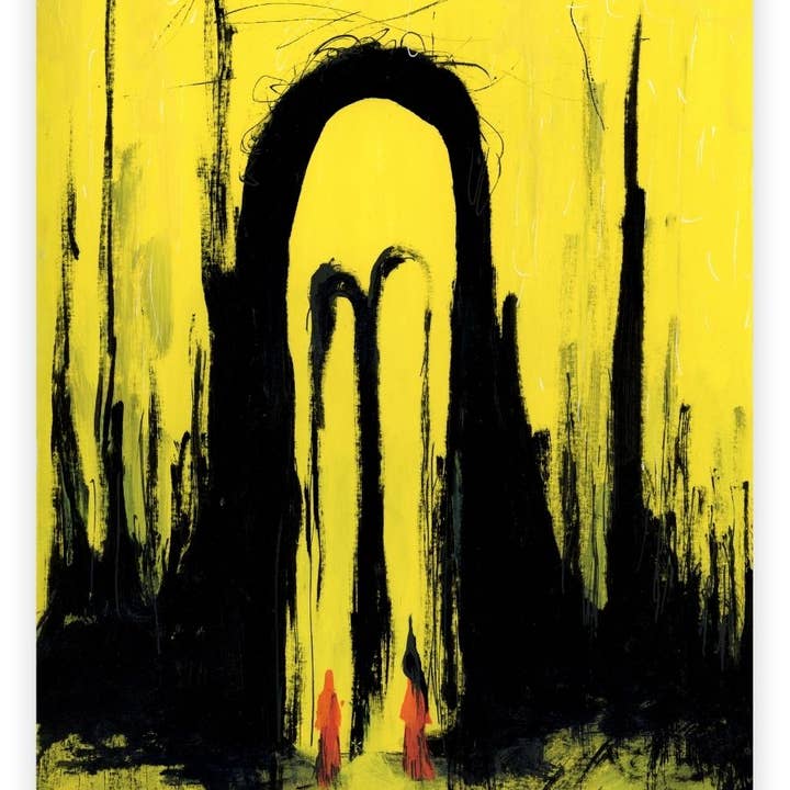 Obra de arte de arco expresionista abstracto para venta al por mayor de ArtbyHaise