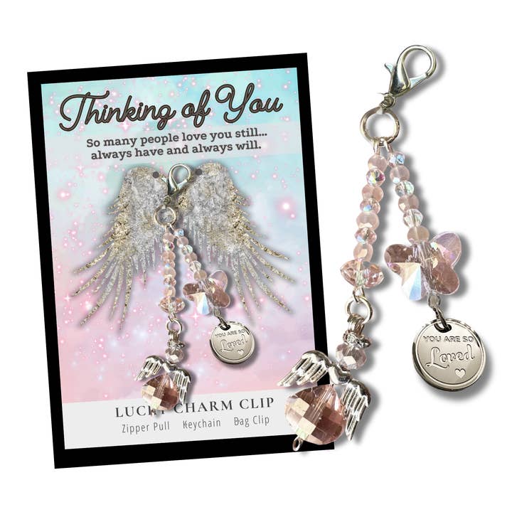 Keepsake Clip - Grief and Loss, Thinking of You for wholesale by Stella Posh