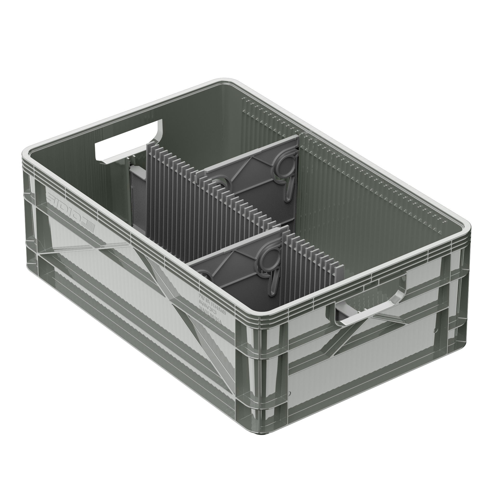 SIDIO – wholesale Storage Bin – Half Size SidioCrate36