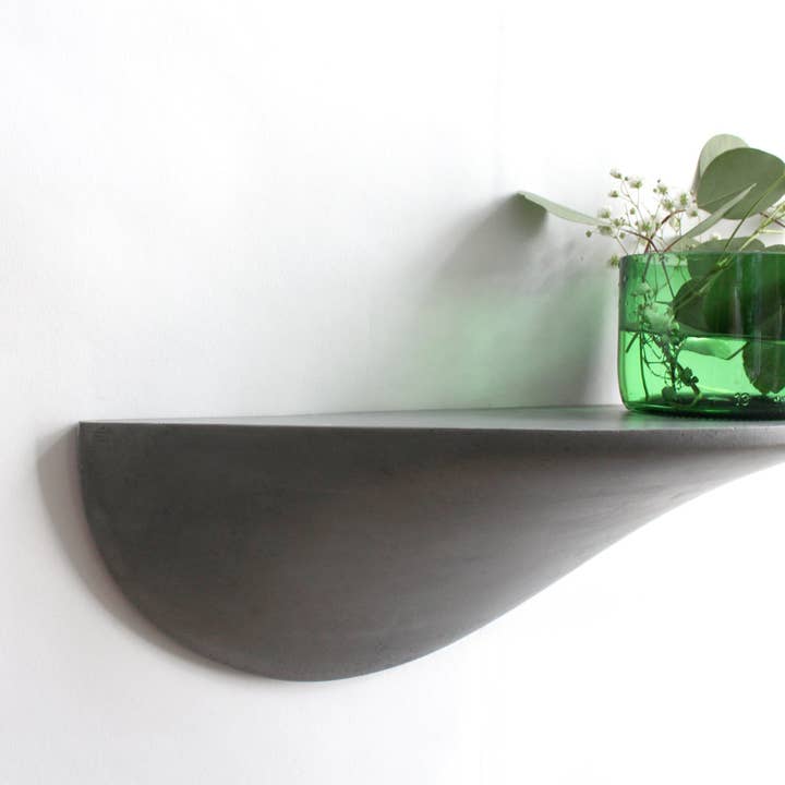 Formpoet - Wholesale Wall Mounted Shelf - Wall shelf concrete large - grey4