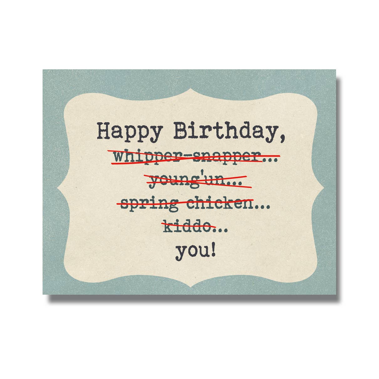 REMOVED BRAND - Wholesale Birthday Card - Happy Birthday...You Greeting Card0