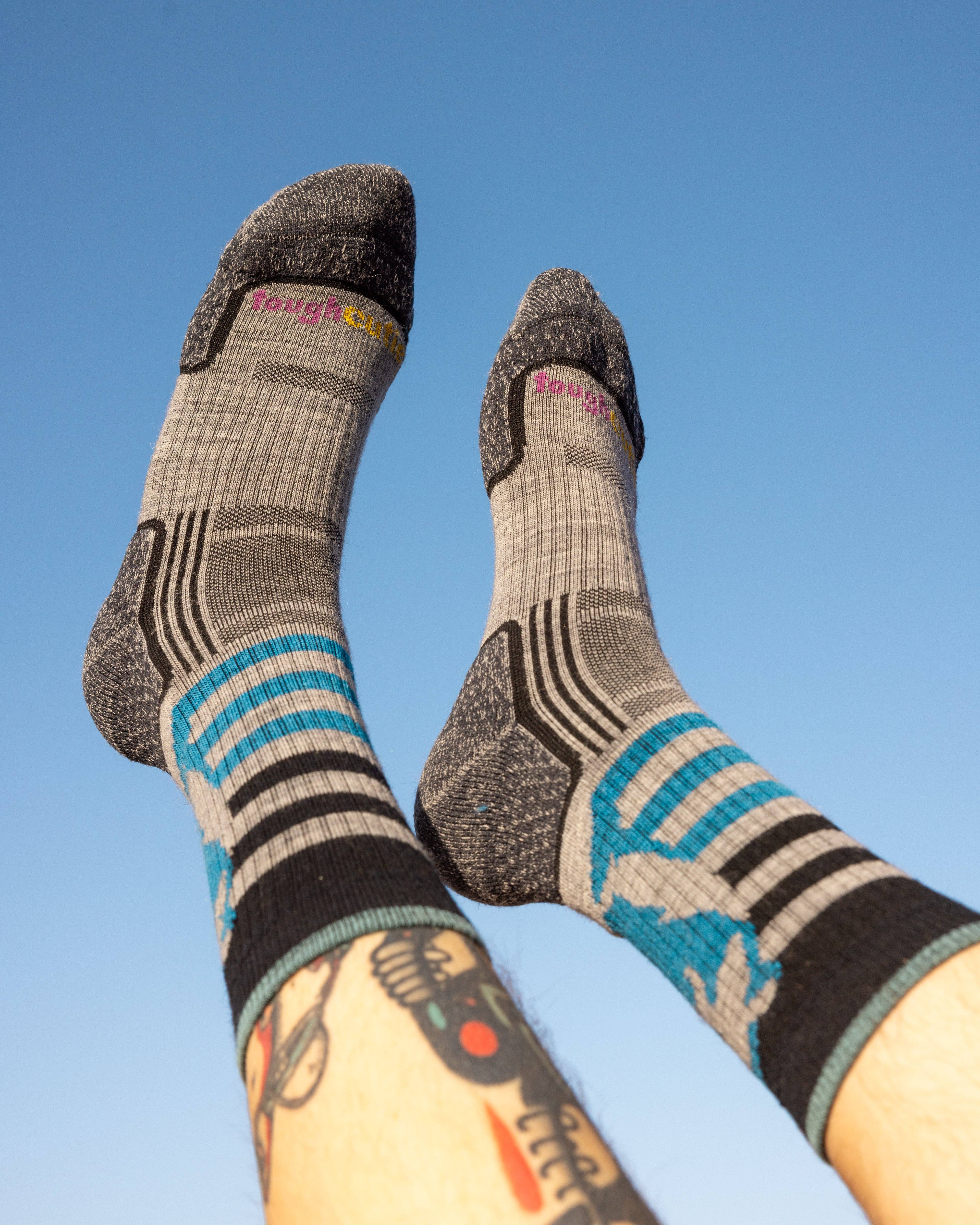 ToughCutie - Venta al por mayor Calcetines - Mujer - Equipo de senderismo de lana merino Sasha the Fierce Bear5