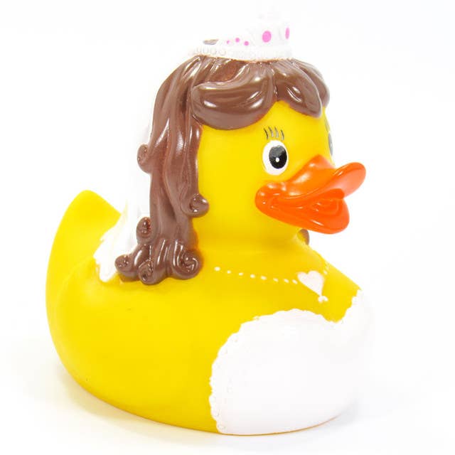 Bride Rubber Duck for wholesale by Ducks in the Window