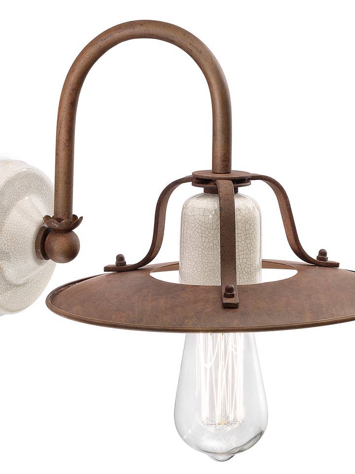 Væglampe - Retrò Collection - GRUNGE - C1430 for engroshandel hos Ferroluce srl