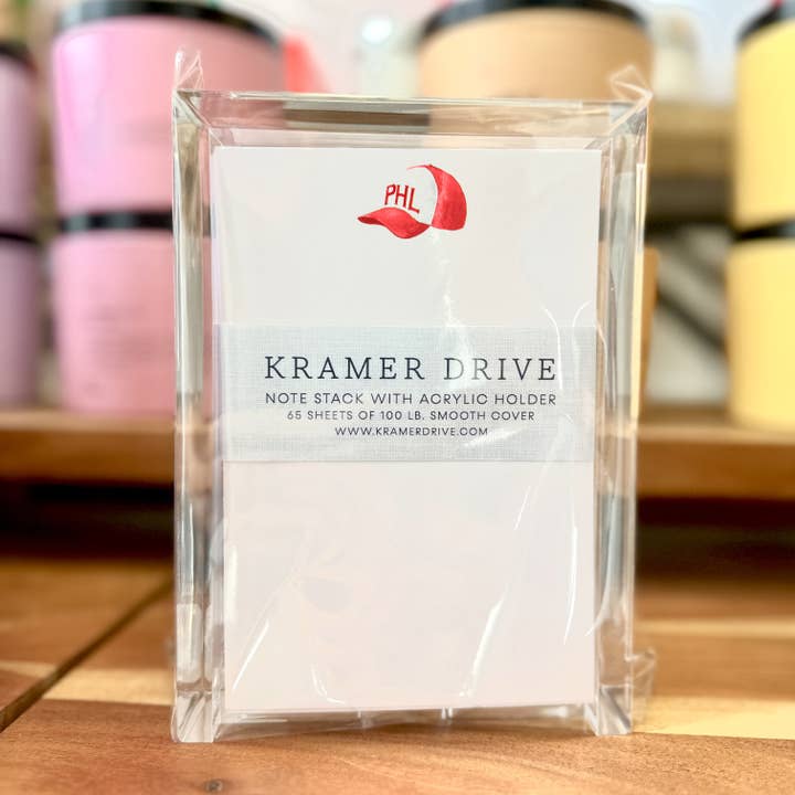 Philadelphia PHL Hat Note Stack for wholesale by Kramer Drive